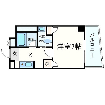 3階の間取り図