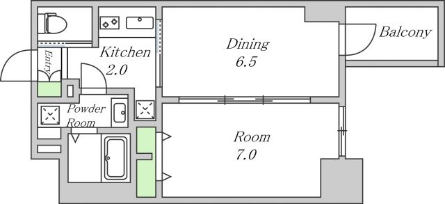 10階の間取り図