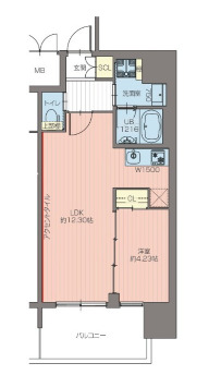 3階の間取り図
