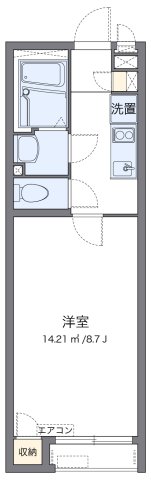 代表的な間取のため実際の間取とは異なる場合があります
