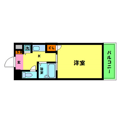 2階の間取り図