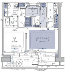 32階の間取り図
