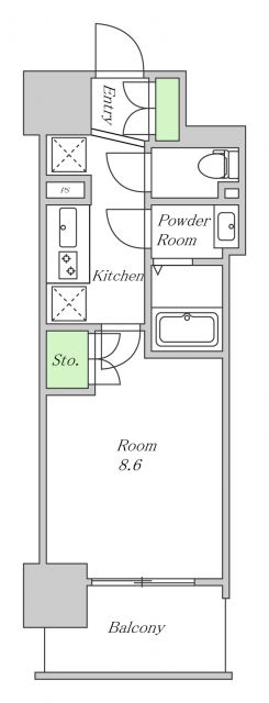 11階の間取り図