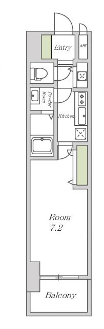 5階の間取り図