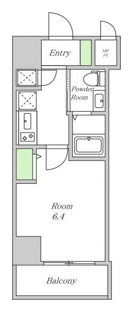 14階の間取り図