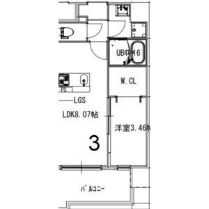 5階の間取り図