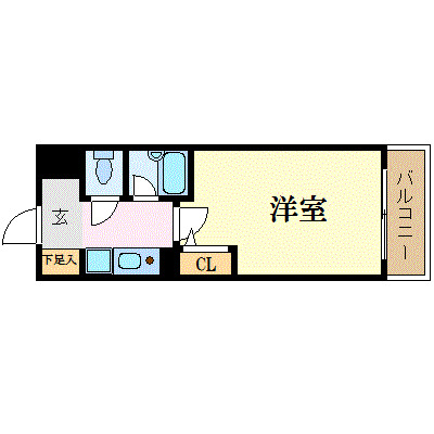 7階の間取り図