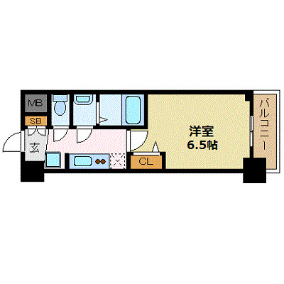 10階の間取り図