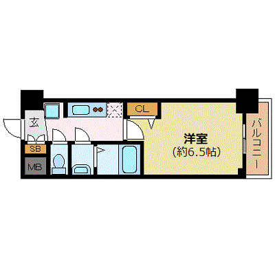 10階の間取り図
