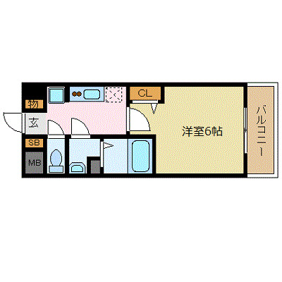 11階の間取り図