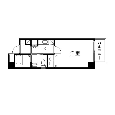 4階の間取り図