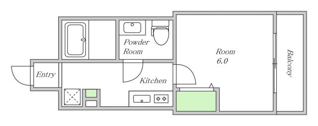 5階の間取り図