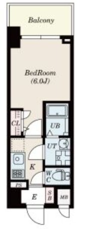 8階の間取り図