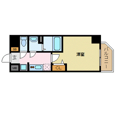 14階の間取り図
