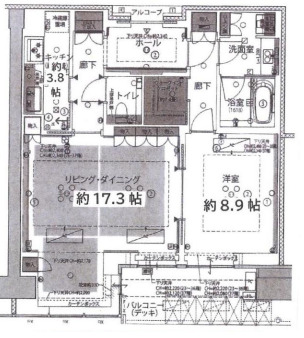 24階の間取り図
