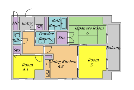 間取図