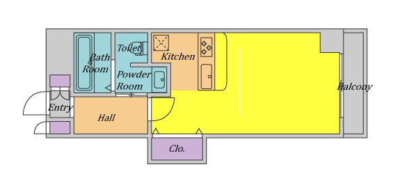 3階の間取り図