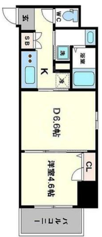 13階の間取り図