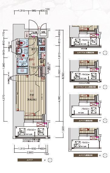 12階の間取り図