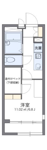 代表的な間取のため実際の間取とは異なる場合があります