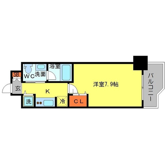 11階の間取り図