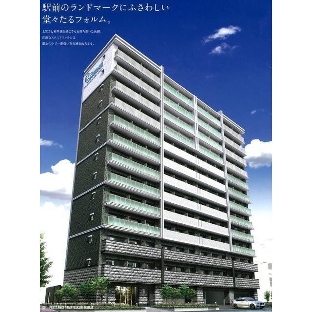 プレサンス玉造駅前の外観