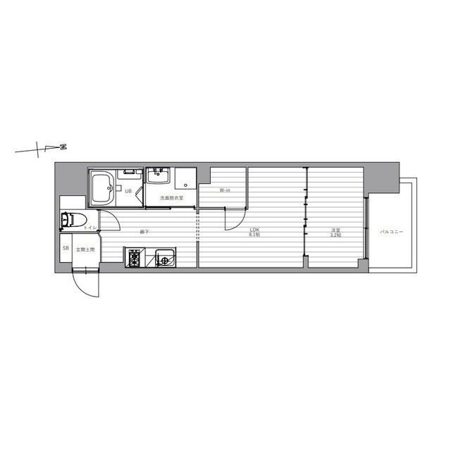 9階の間取り図