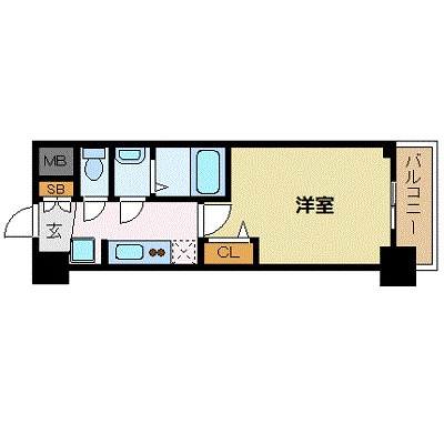 3階の間取り図