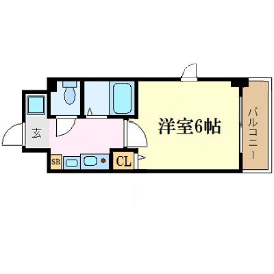 9階の間取り図