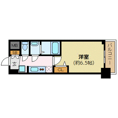 9階の間取り図