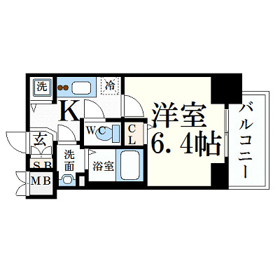 3階の間取り図