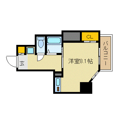7階の間取り図