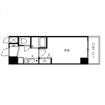 6階の間取り図