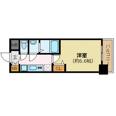3階の間取り図
