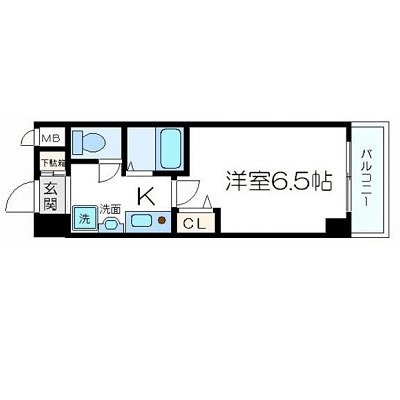 5階の間取り図