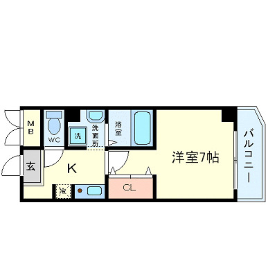 2階の間取り図