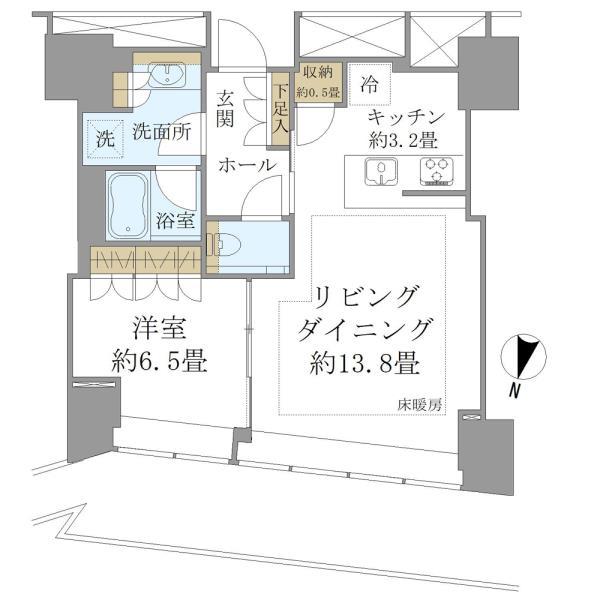 15階の間取り図