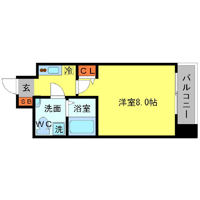 14階の間取り図