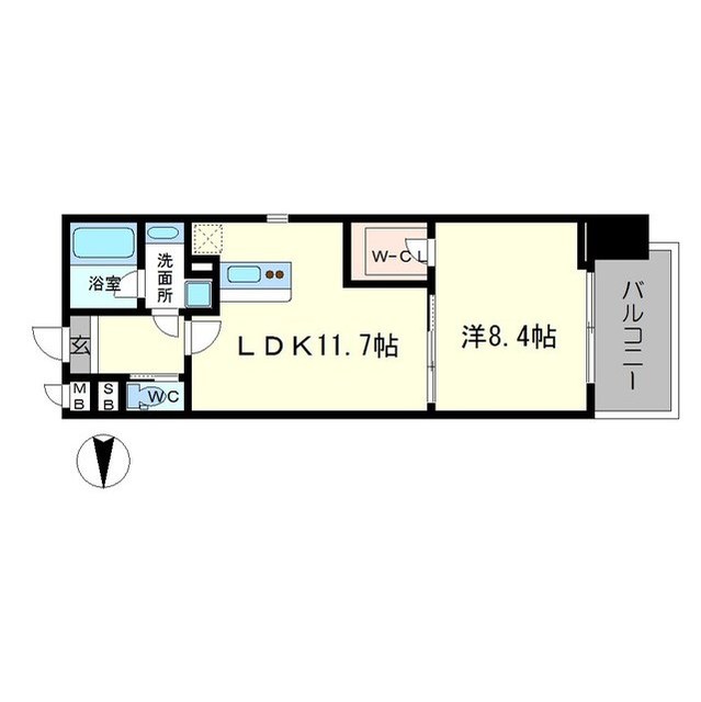 10階の間取り図