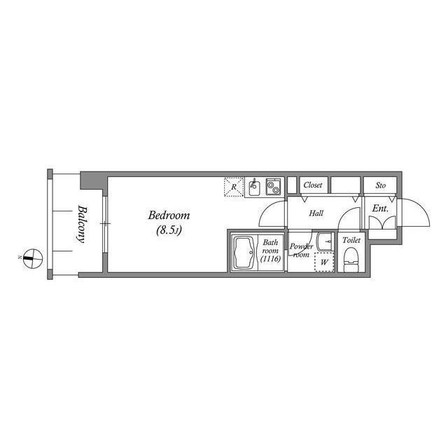7階の間取り図