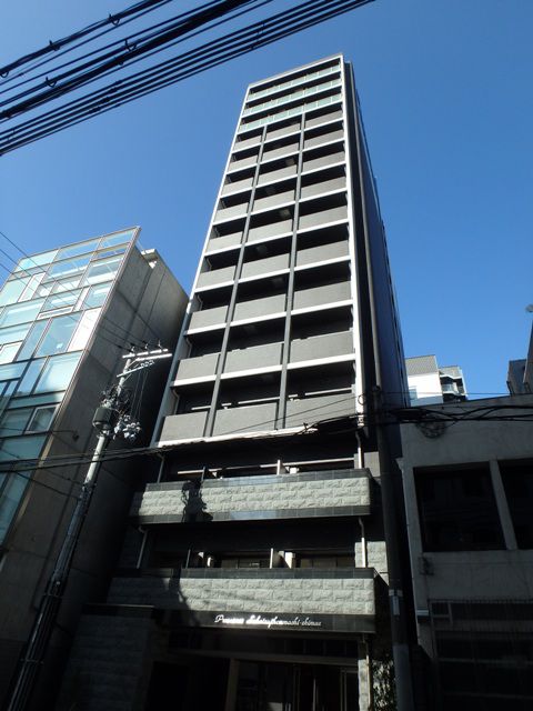 プレサンス松屋町駅前の外観