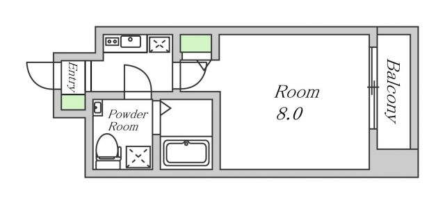 5階の間取り図
