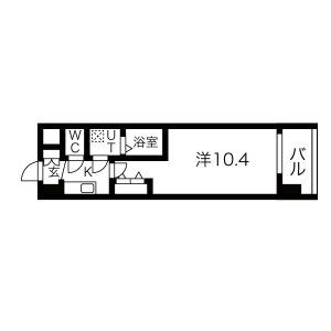 4階の間取り図