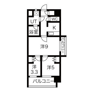 5階の間取り図