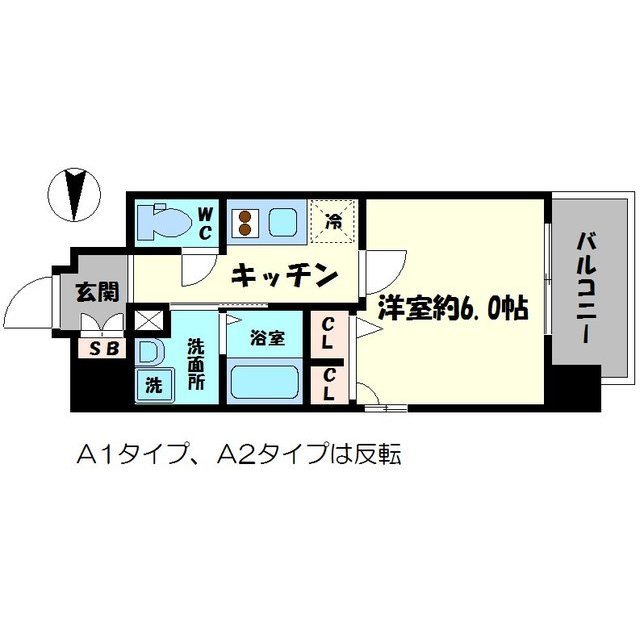 13階の間取り図