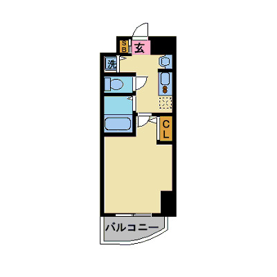 6階の間取り図