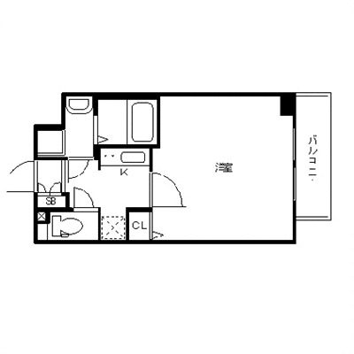 6階の間取り図