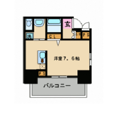 4階の間取り図