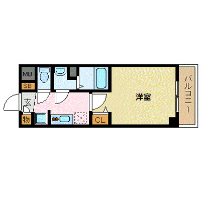 10階の間取り図