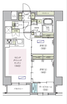 11階の間取り図